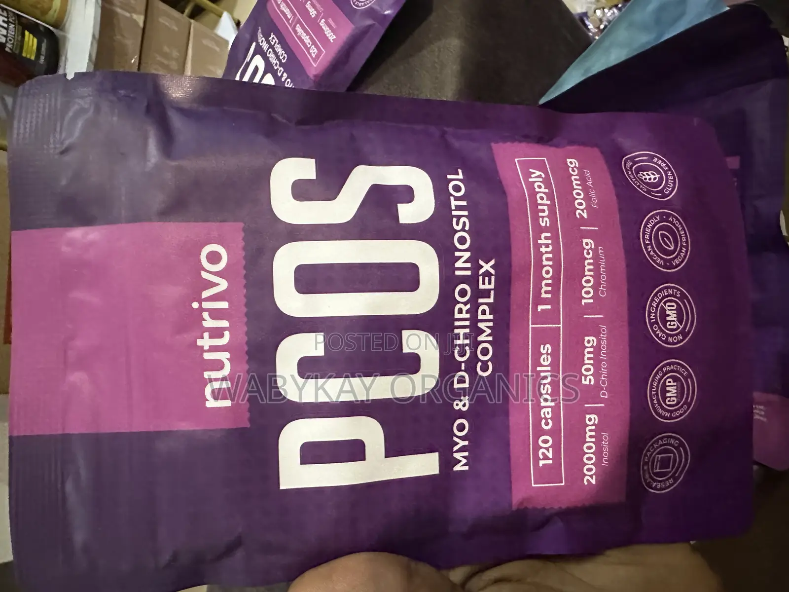 Nutiva Pcos Capsules 120 Capsules