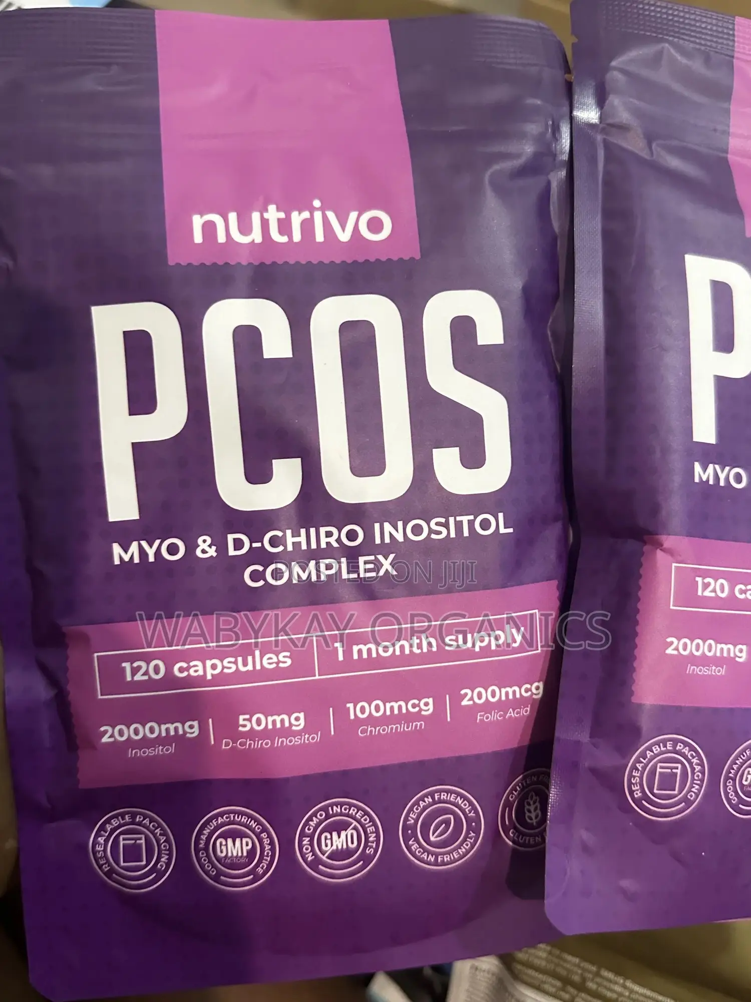 Nutiva Pcos Capsules 120 Capsules