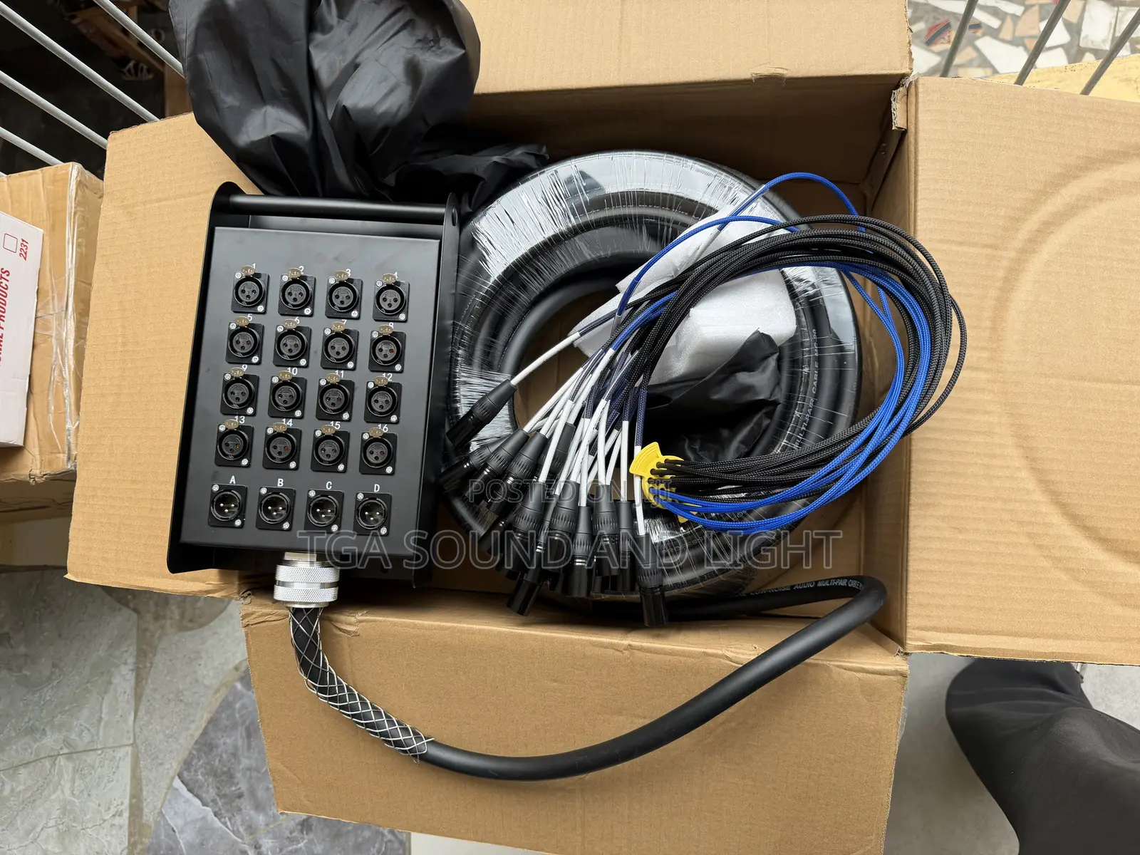 Pro-Musica 16ch Audiolink - 16 Sends, 4 Returns[50m/164.042ft]