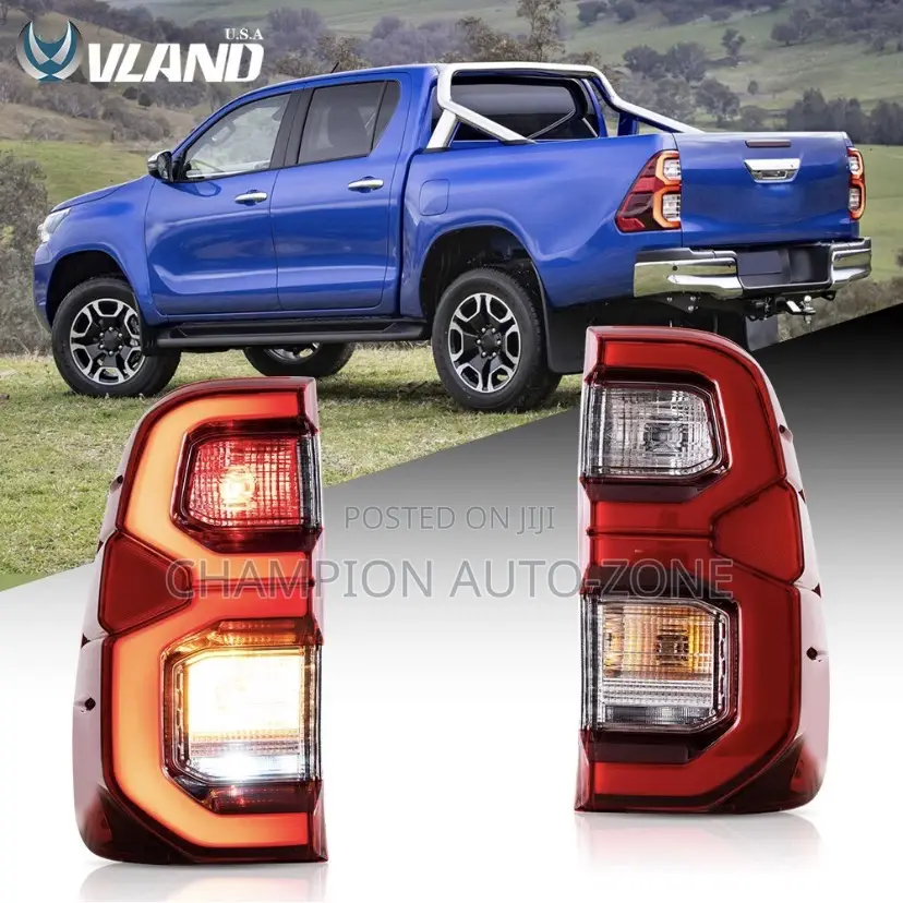 Toyota Hilux 2016-2017-2018-2019-2020-2021-2022 Led Tail Lights Pair