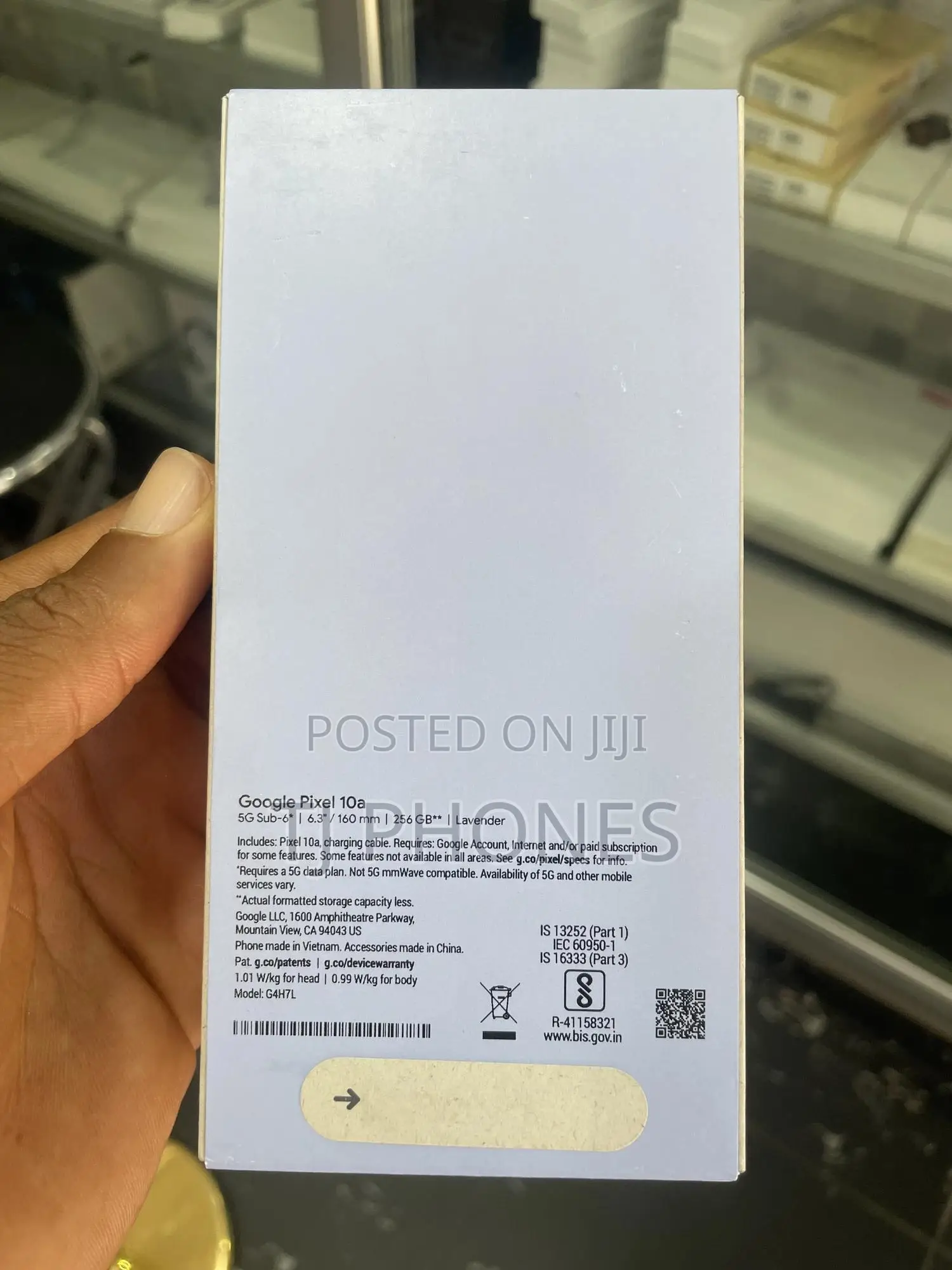 New Google Pixel 10a 256 GB Blue