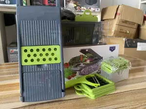 Finger-Safe Slicer, Chopper, Grater for Healthier Cooking