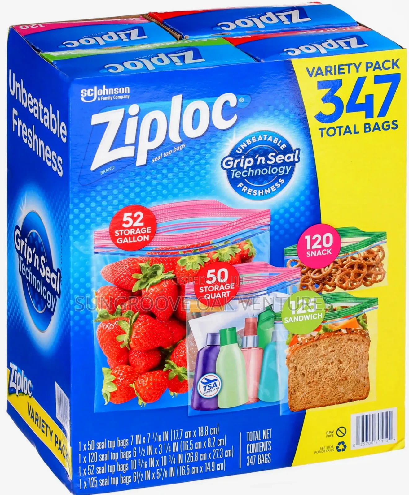 Ziplock Storage Bags