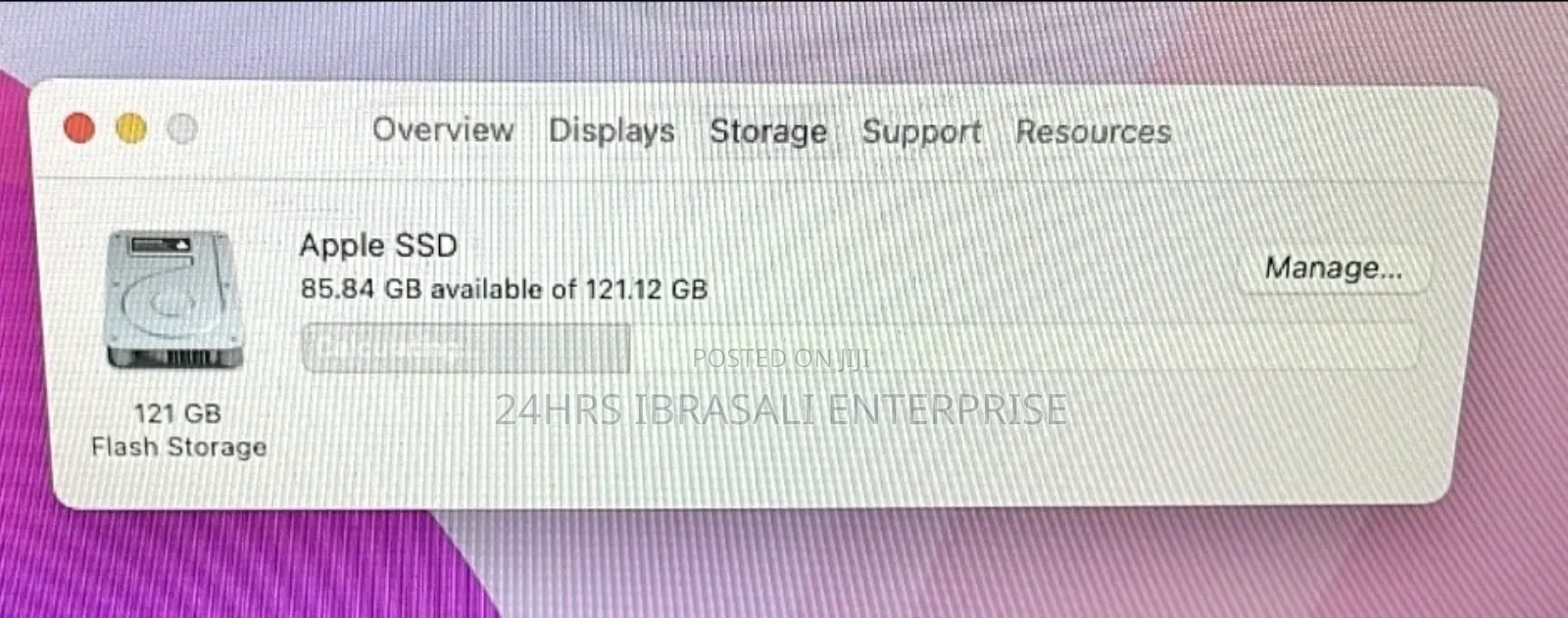 Laptop Apple MacBook Air 8GB Intel Core i5 SSD 128GB
