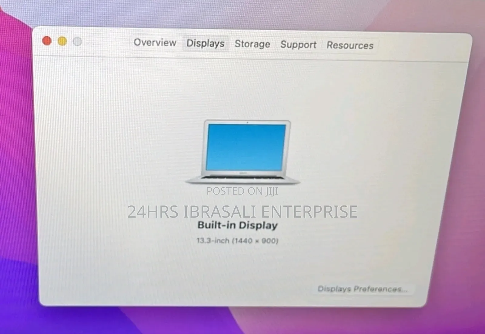 Laptop Apple MacBook Air 8GB Intel Core i5 SSD 128GB