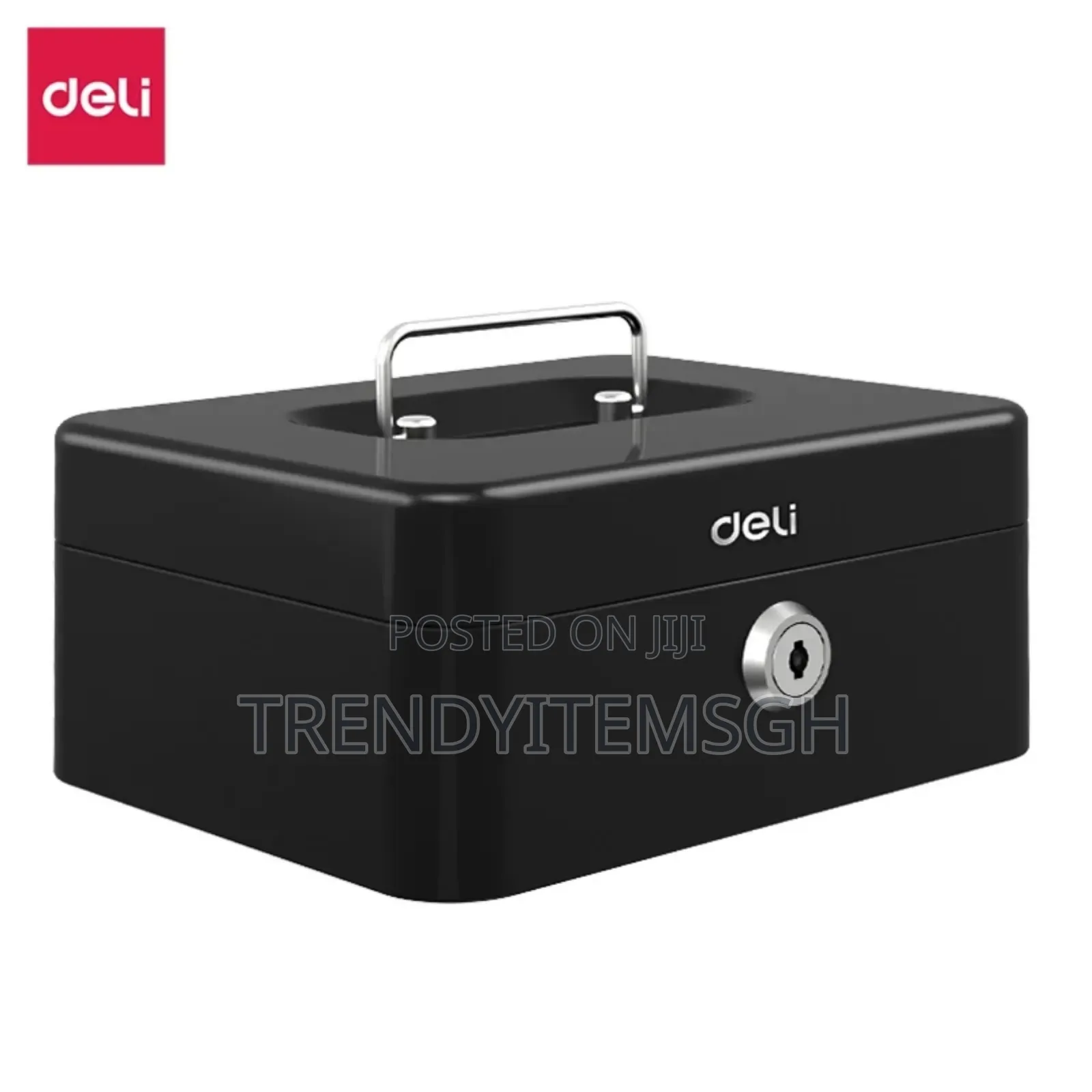 Portable Metal Cash Safe Lock Box