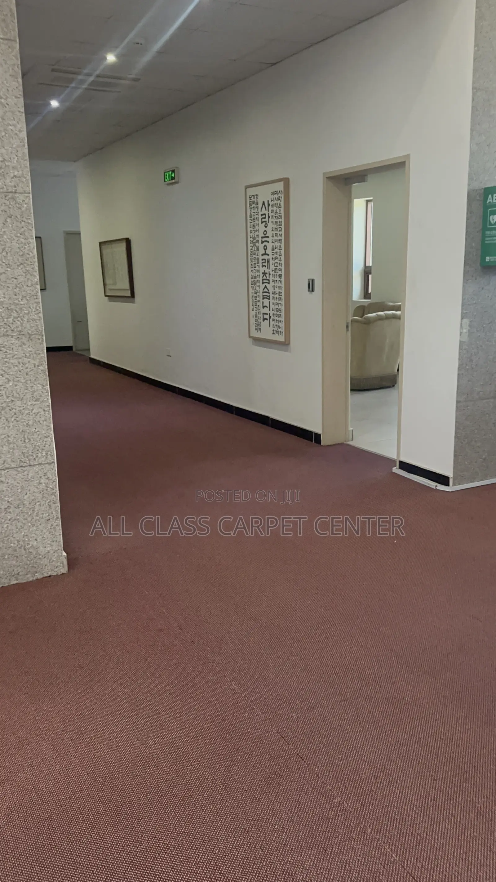 Dark Brown Carpet for Offices and Auditoriums