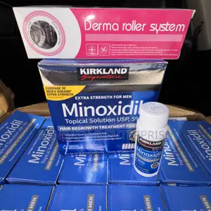 Derma Roller Plus Original Kirkland Minoxidil Liquid