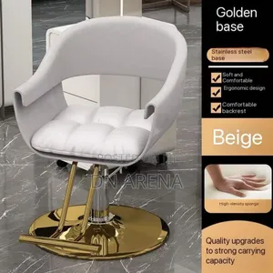 Heavy Duty Hydraulic Pump Hairdresser Barber Salon Chair With Swivel