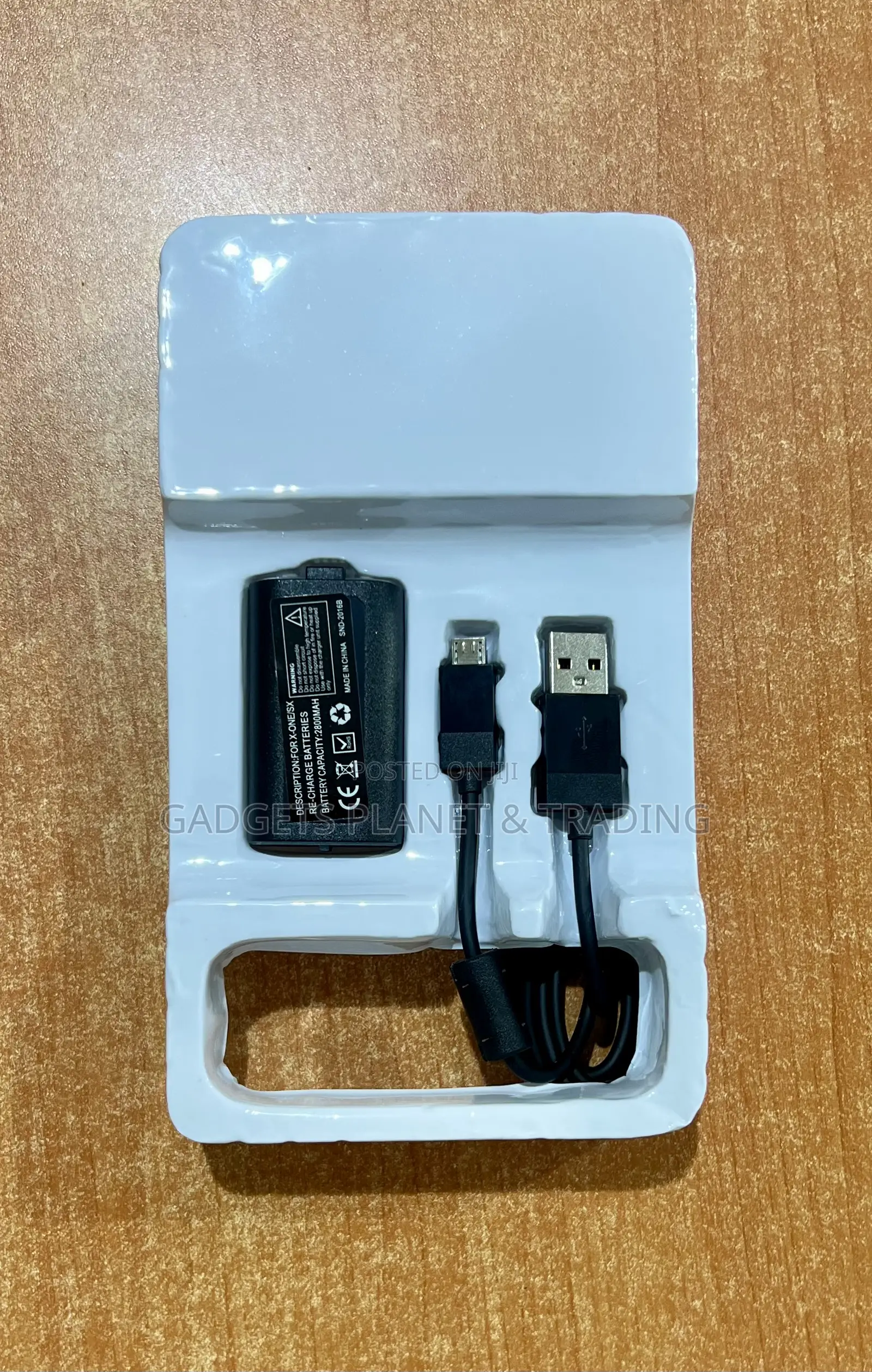 Replacement Rechargeable Battery and Charging Cable for Xbox-One S X