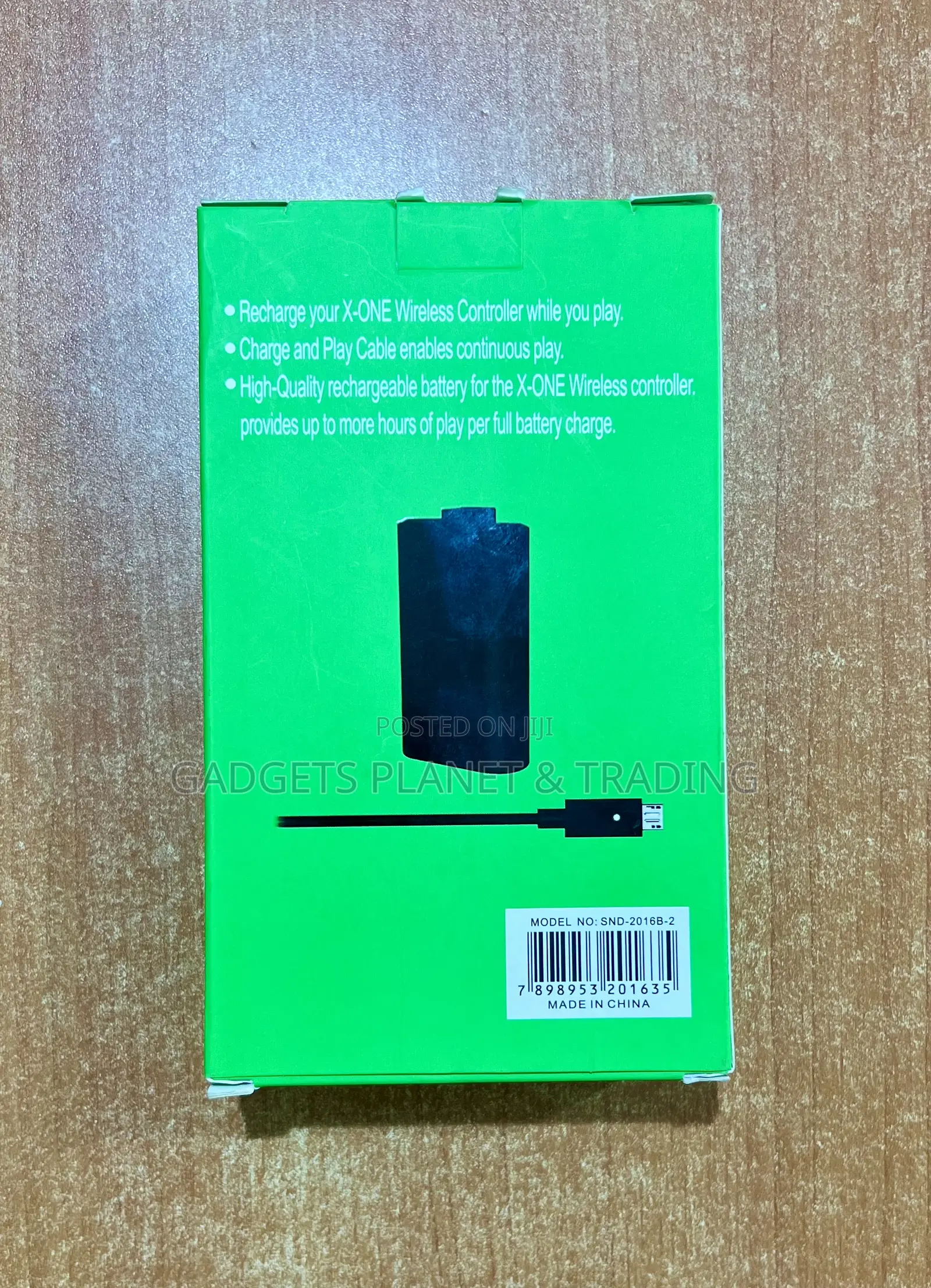 Replacement Rechargeable Battery and Charging Cable for Xbox-One S X