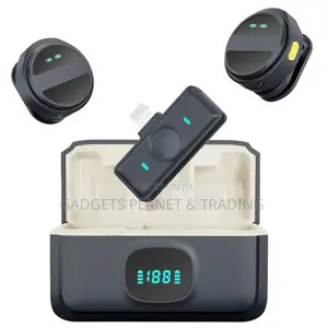 2 in 1 Mini Wireless Lapel Microphone for Type C and iPhone - Sx21