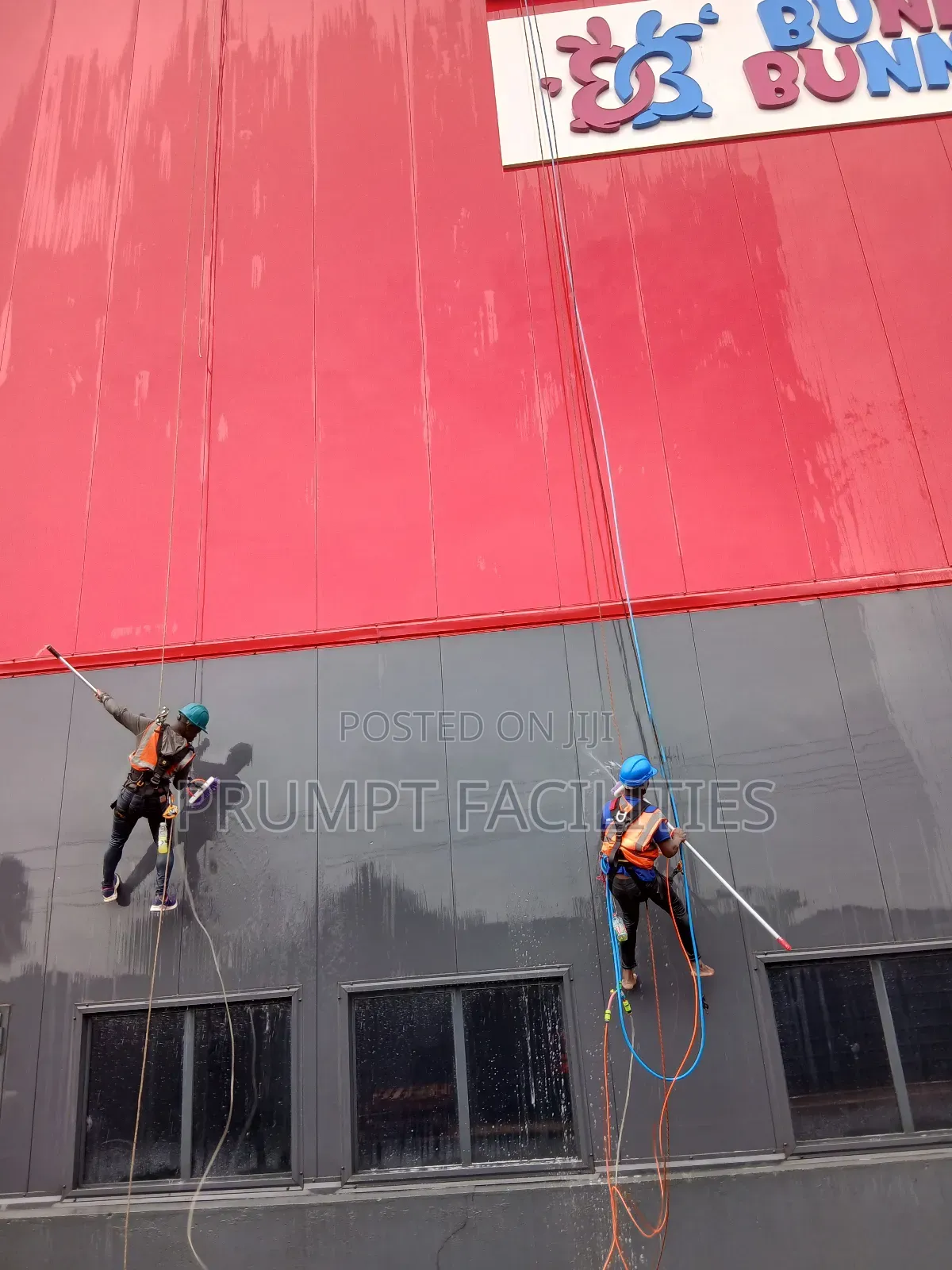 Highrise Alucubond Cladded Cleaning