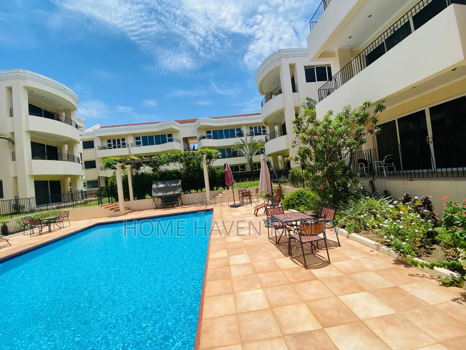 Furnished 3bdrm Apartment in Airport Residentials for rent