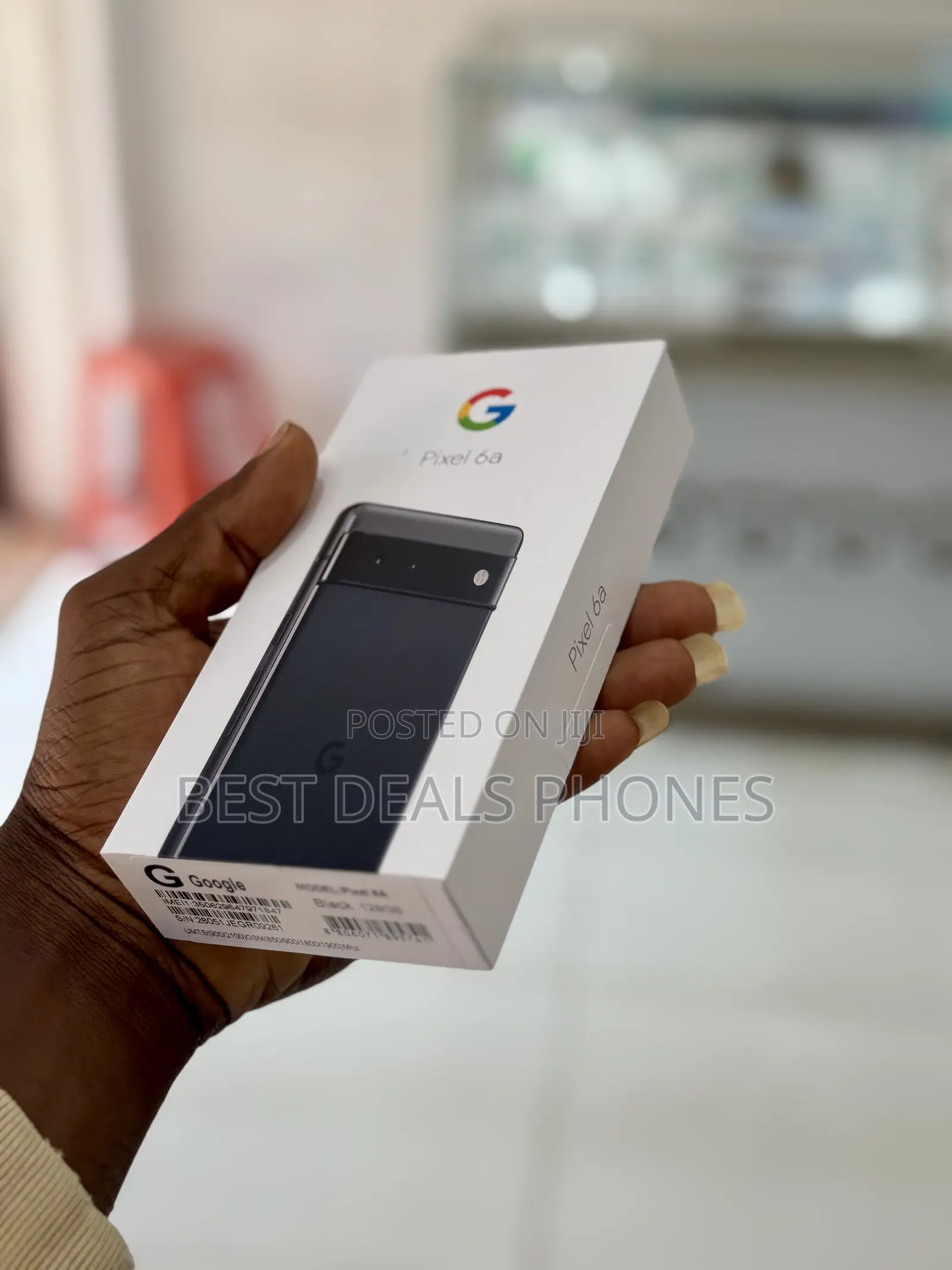 New Google Pixel 6a 128 GB Black