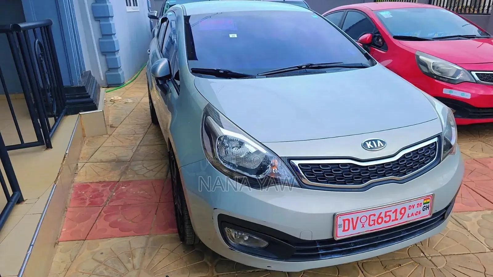 Kia Pride 2012 Gray
