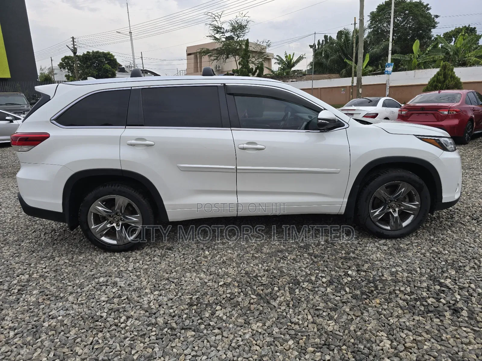 Toyota Highlander Limited 4x4 V6 (3.5L 6cyl 8A) 2017 White