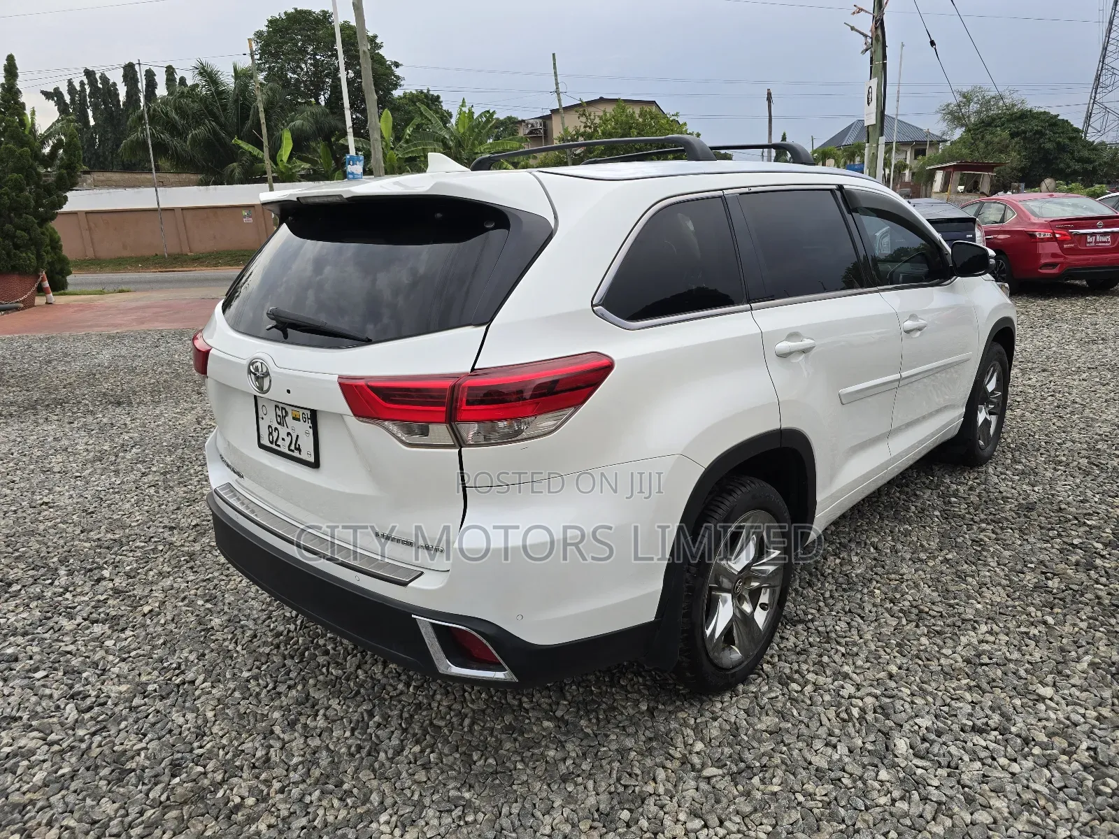 Toyota Highlander Limited 4x4 V6 (3.5L 6cyl 8A) 2017 White