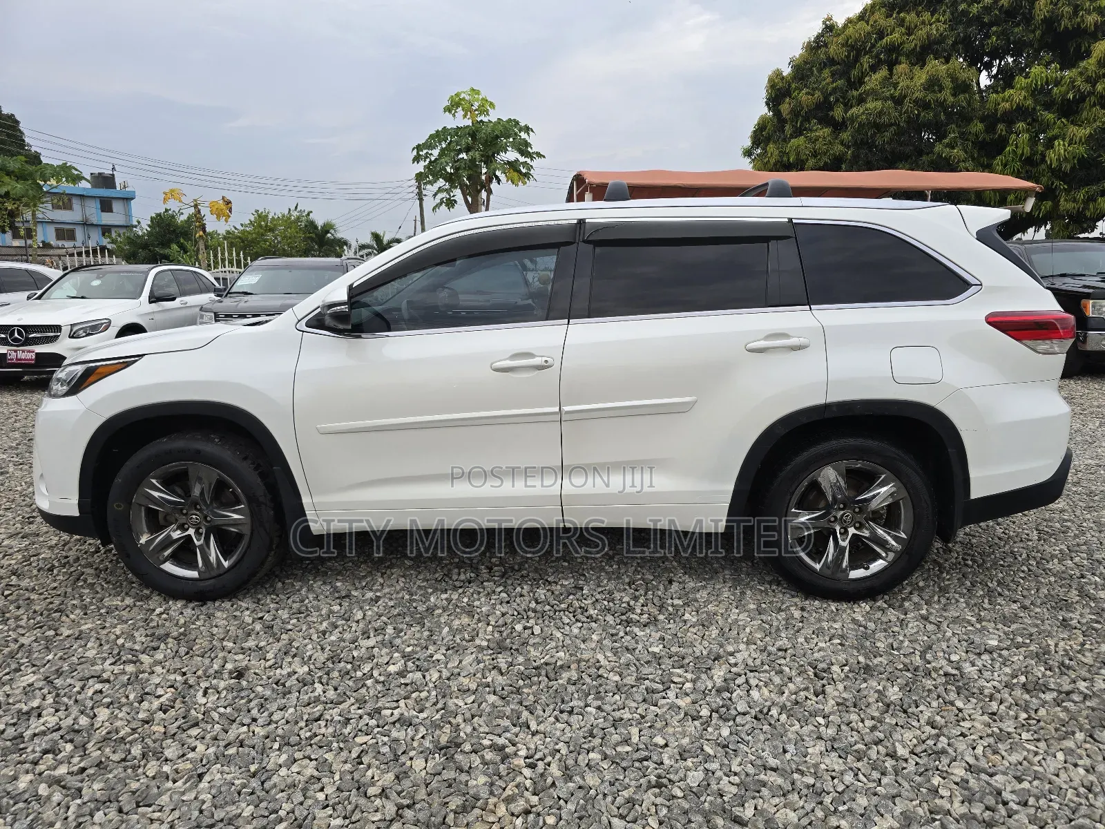 Toyota Highlander Limited 4x4 V6 (3.5L 6cyl 8A) 2017 White