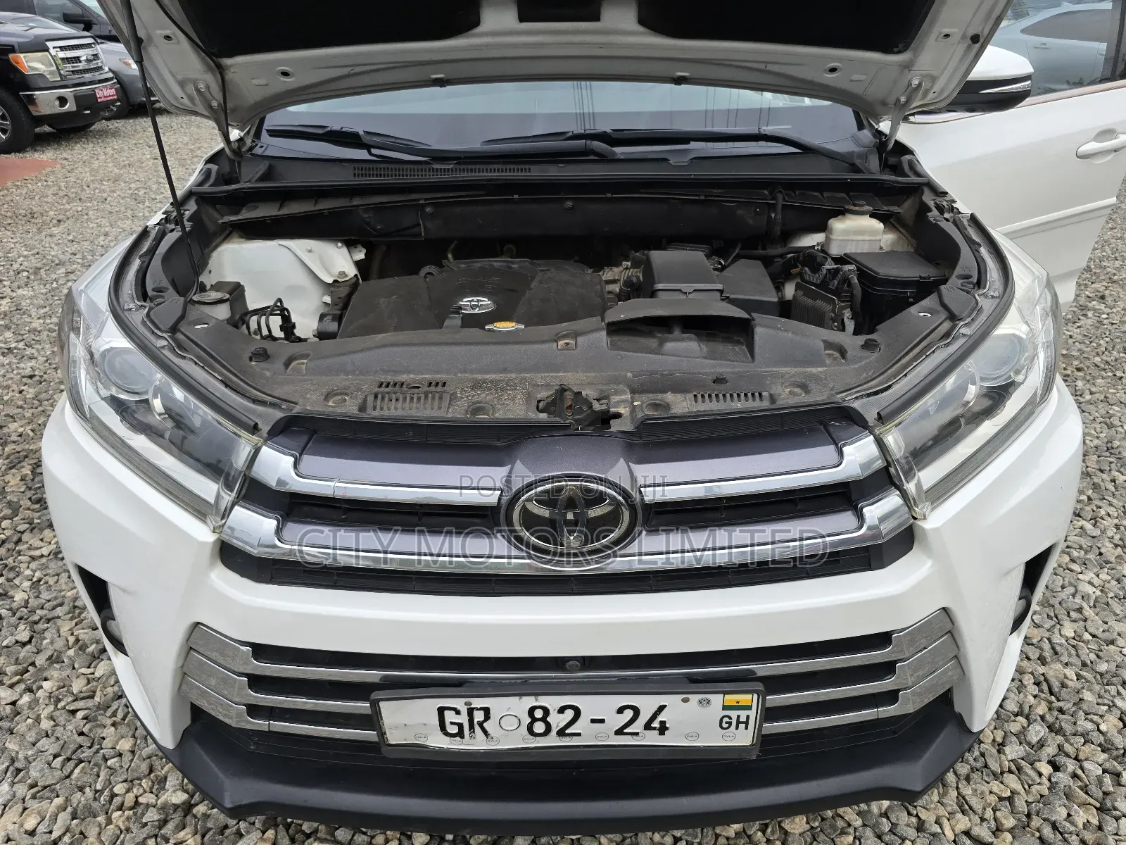 Toyota Highlander Limited 4x4 V6 (3.5L 6cyl 8A) 2017 White