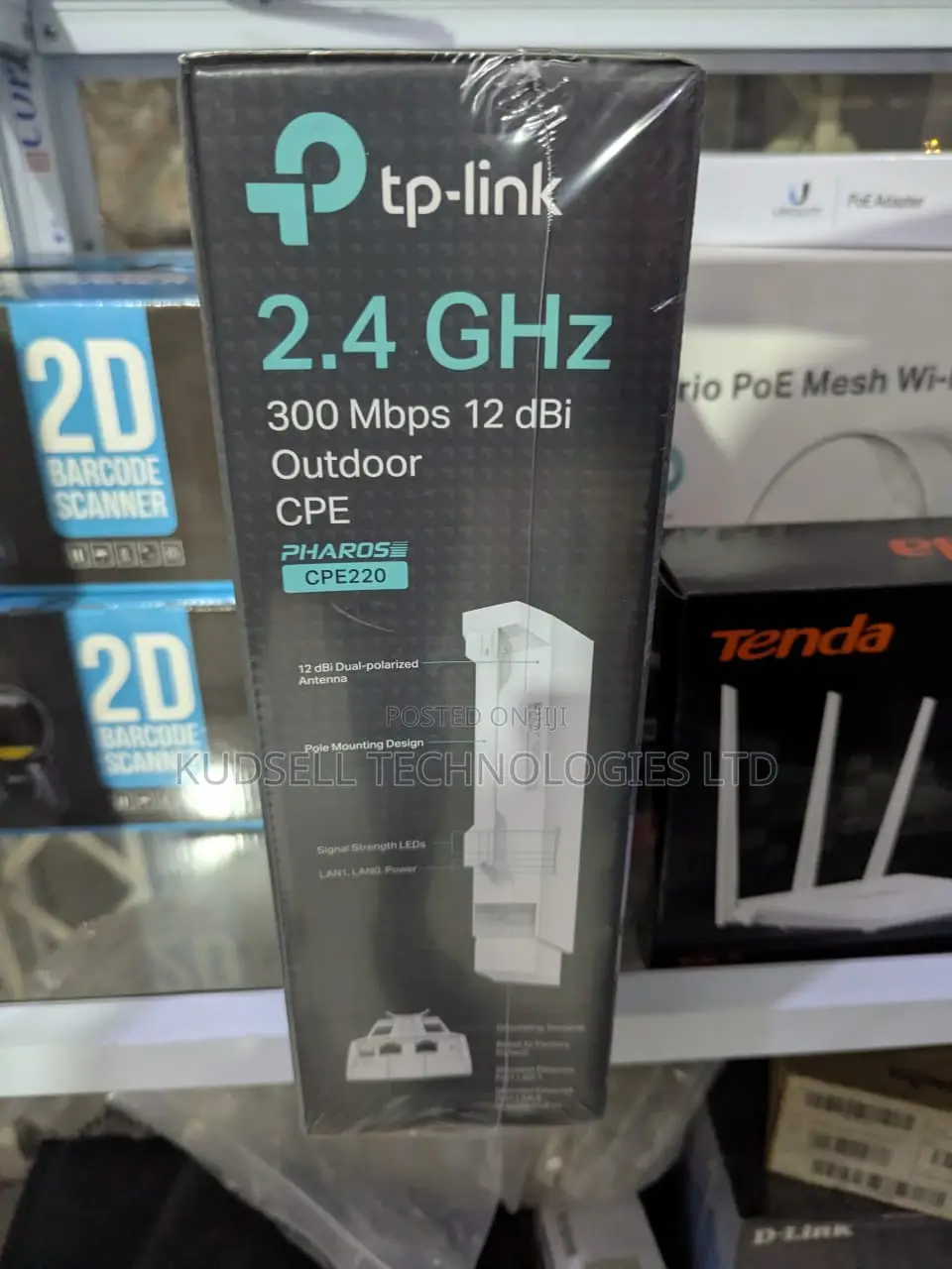 Tp Link 2.4 300 MBPS 12 Dbi Outdoor Cpe (Cpe220)