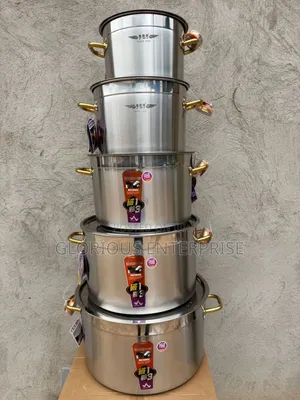 5 in 1 Commercial Silver Set