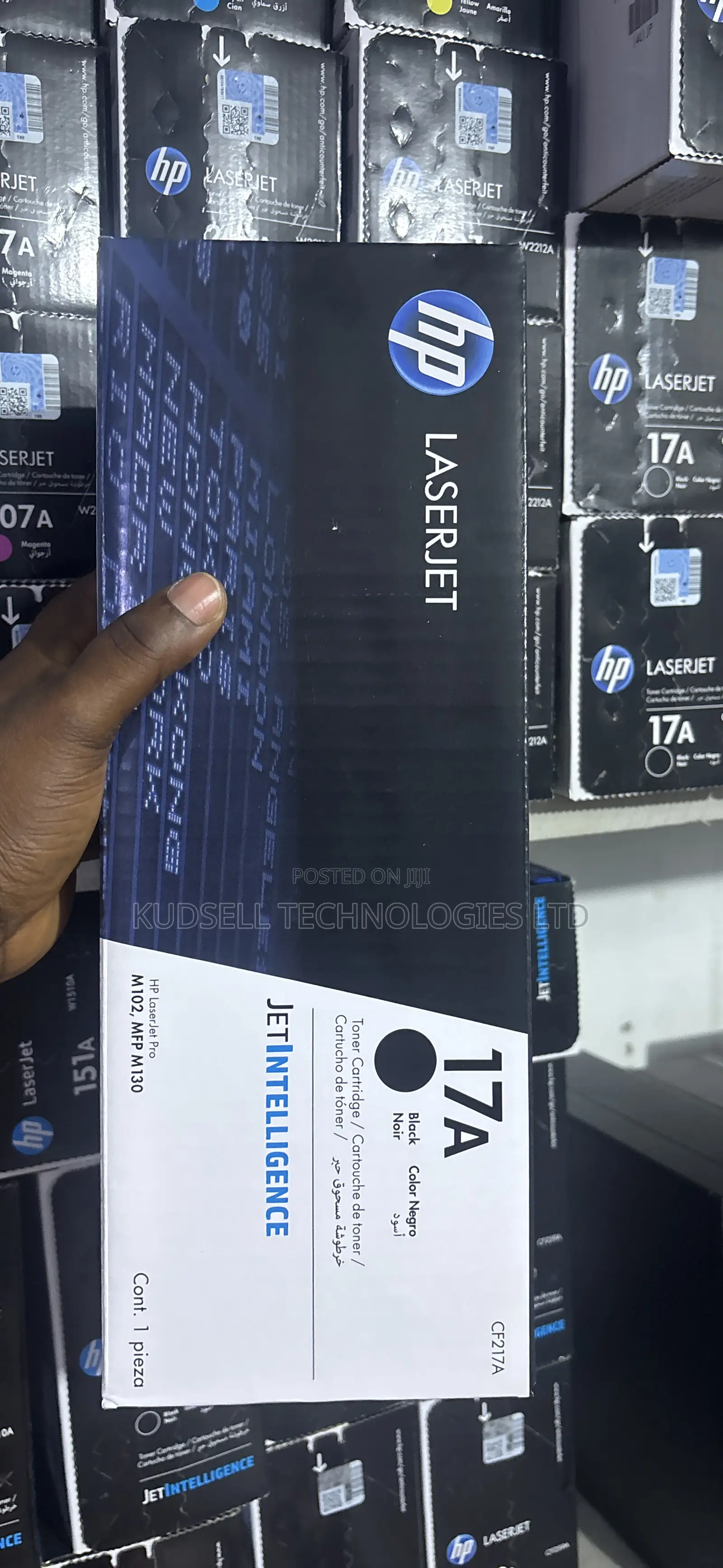 Hp 17a (Cf217a) Black Original Laserjet Toner Cartridge
