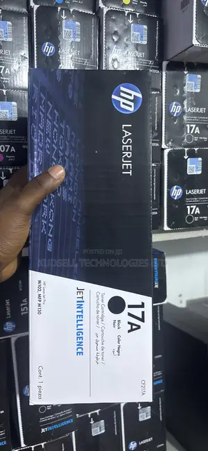 Hp 17a (Cf217a) Black Original Laserjet Toner Cartridge