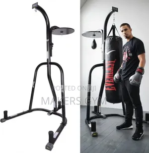 Punching Bag With Stand and Speed Ball