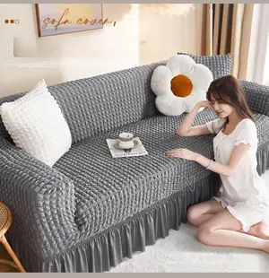 Full Coverage for Big and Wide Sofas (Sofa Skirt((Only Sold as a Set )
