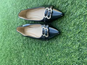 Midnight Elegance Pointed Flats (Black Edition)