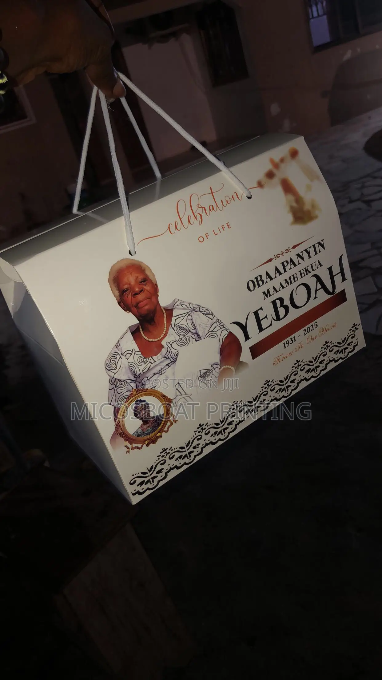 Funeral Paper Bags and Food Box