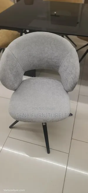 Dining Chair (Light Grey)Swivel