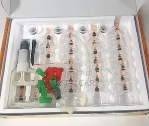 32 Pieces Vacuum Cups Suction Cupping Set Hijama Gua Sha Tool Massager