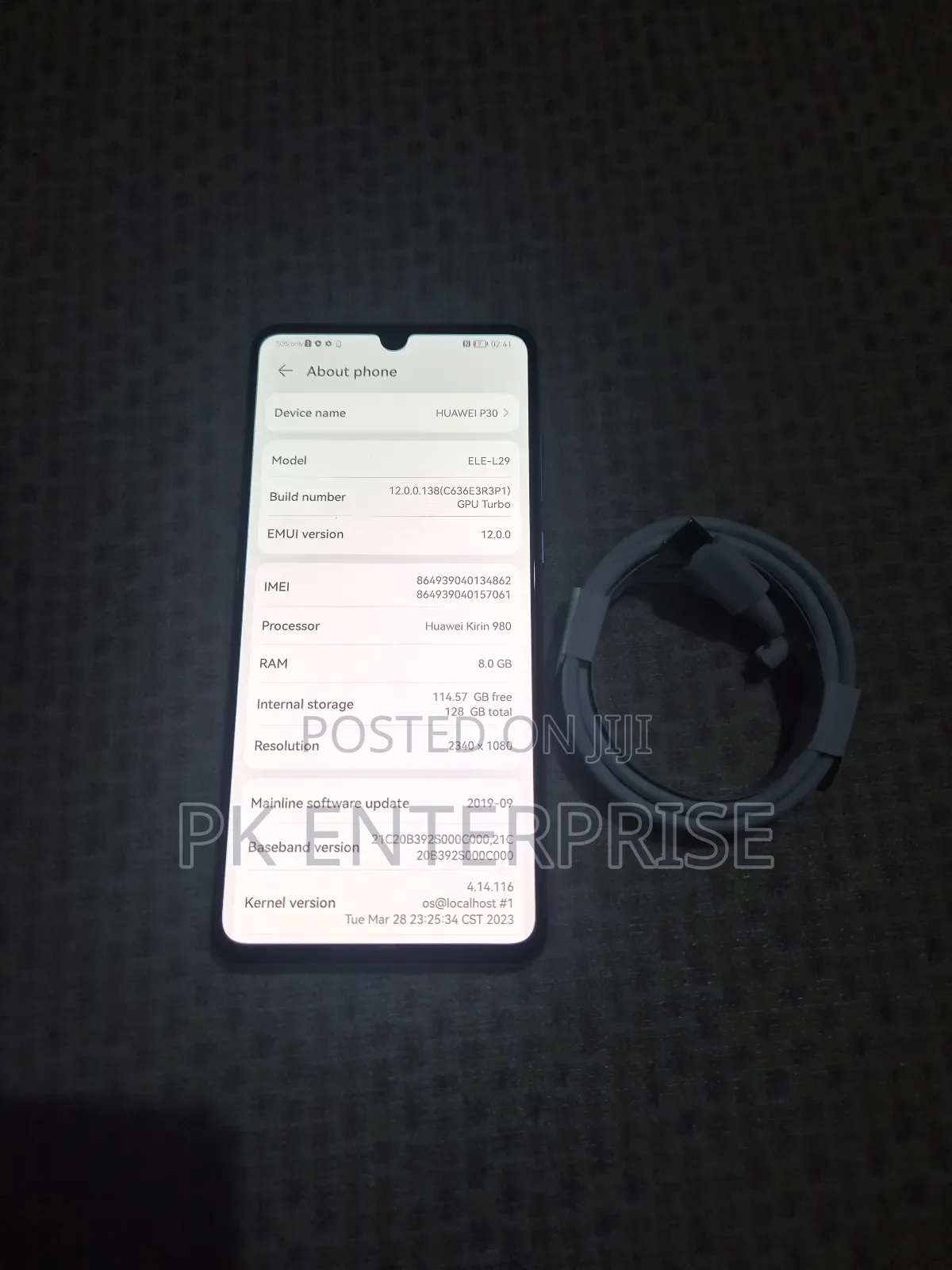 New Huawei P30 128 GB