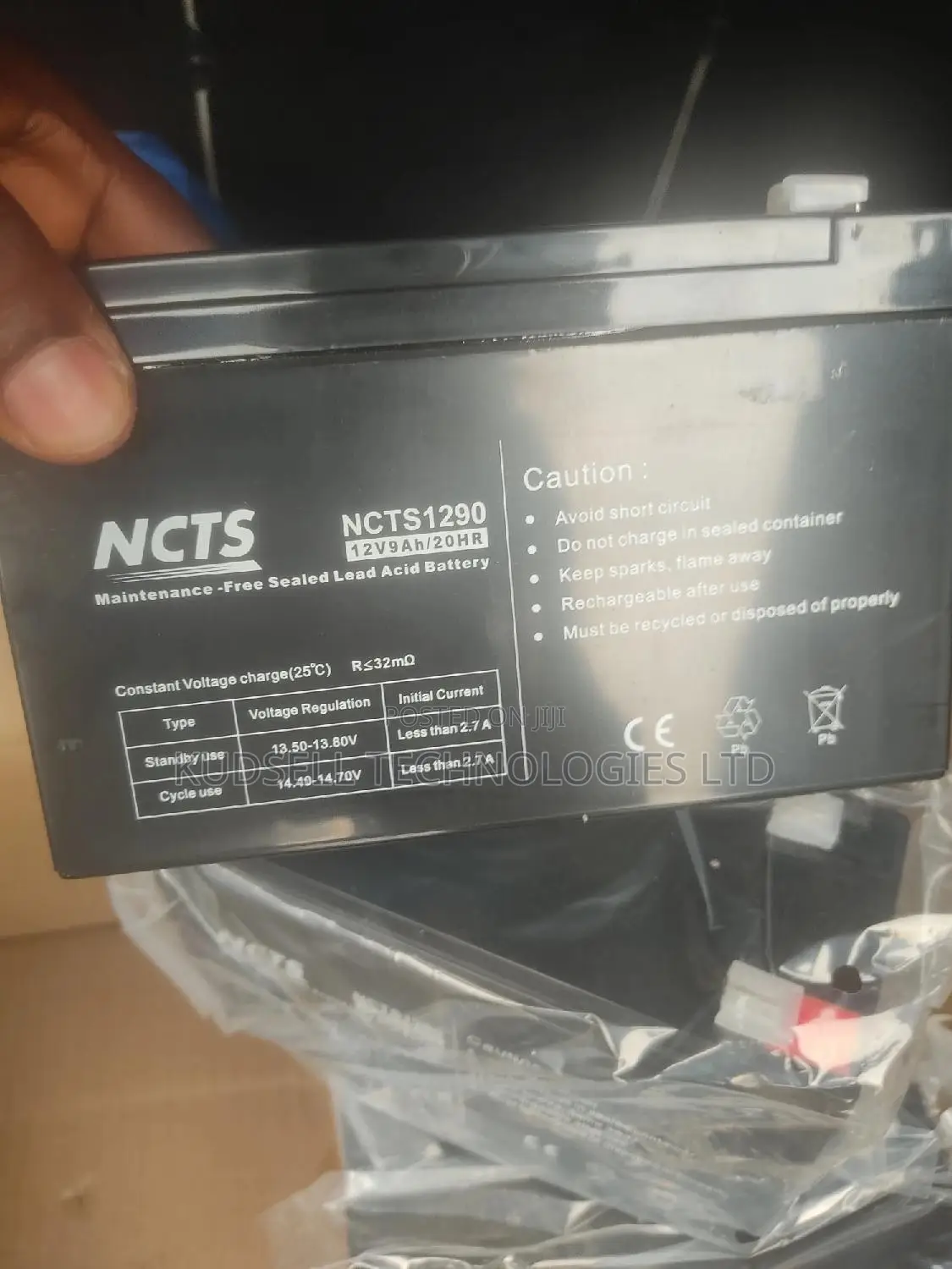 NCTS Ups Battery 12v 9ah