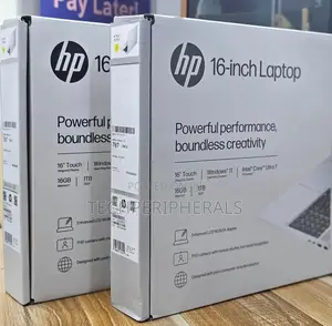New Laptop HP OmniBook 5 16" 16GB Intel Core Ultra 7 SSD 1T