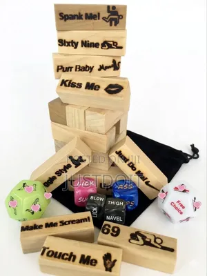 Romantic / Naughty Dice + Adult / Dirty Jenga.