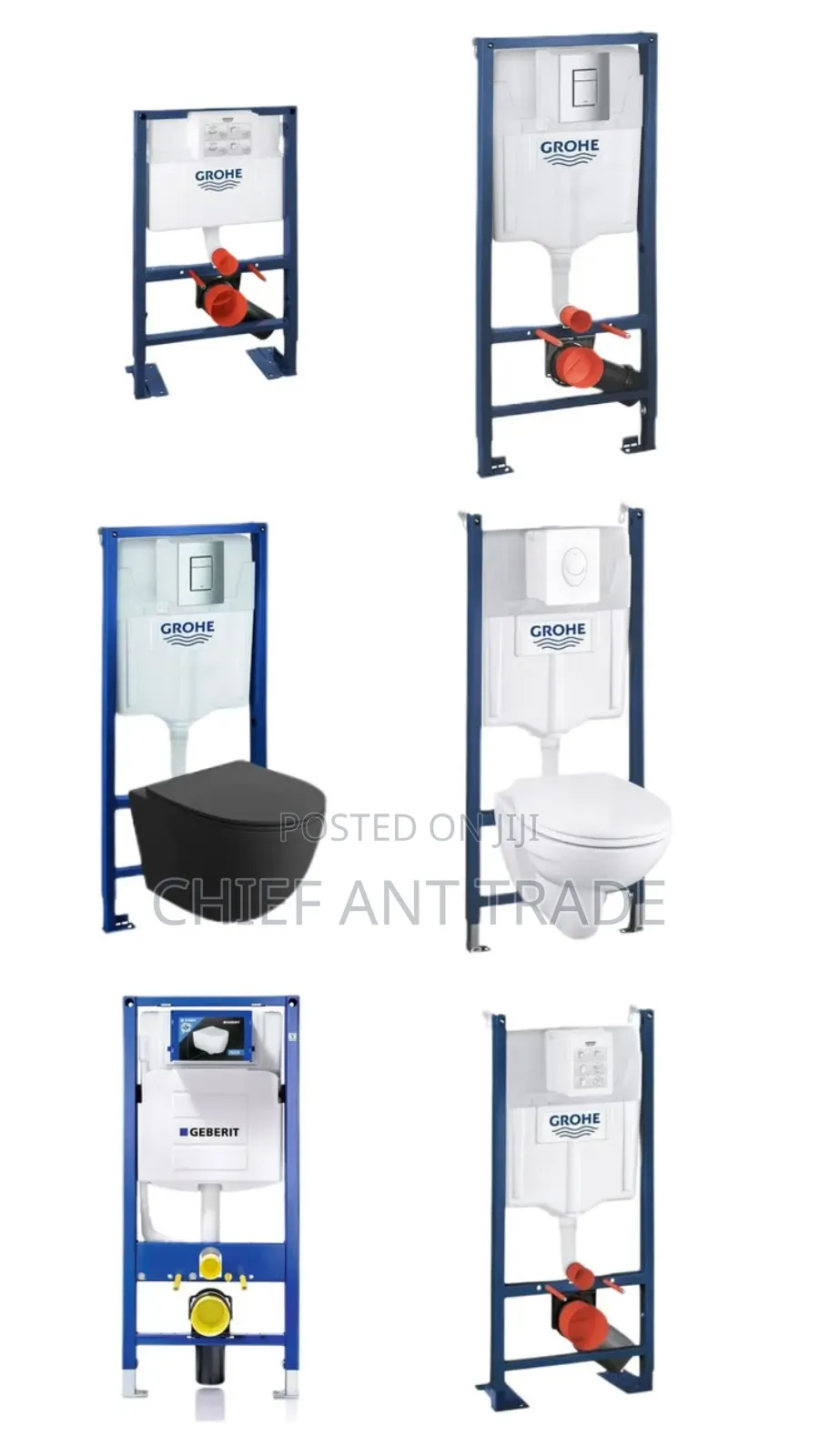 Concealed Wall Wc Toilet Tank Cistern 6628
