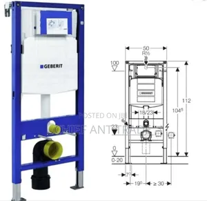 Concealed Wall Wc Toilet Tank Cistern 6628