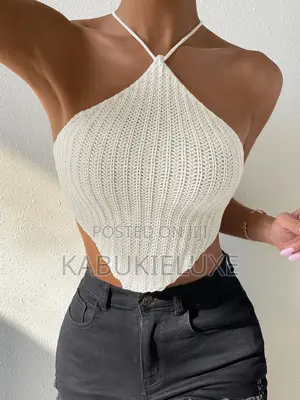 Elegant Halter Top