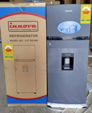 Innova 210liter Double Door Fridge With Water Dispenser