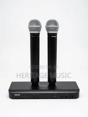 Original Shure BLX With Double Pg58 Handles
