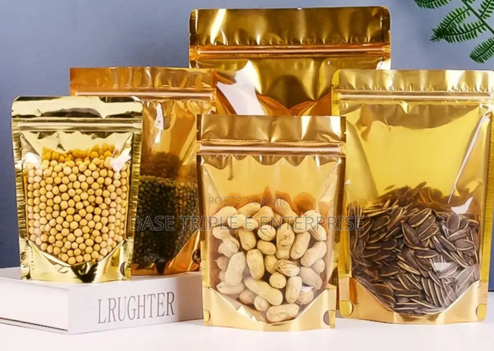 Gold Stand Up Pouch