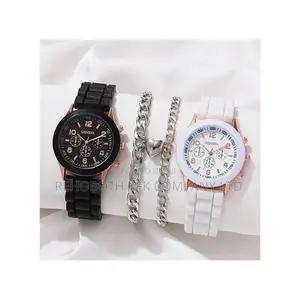 Couples Watch With Bracelet