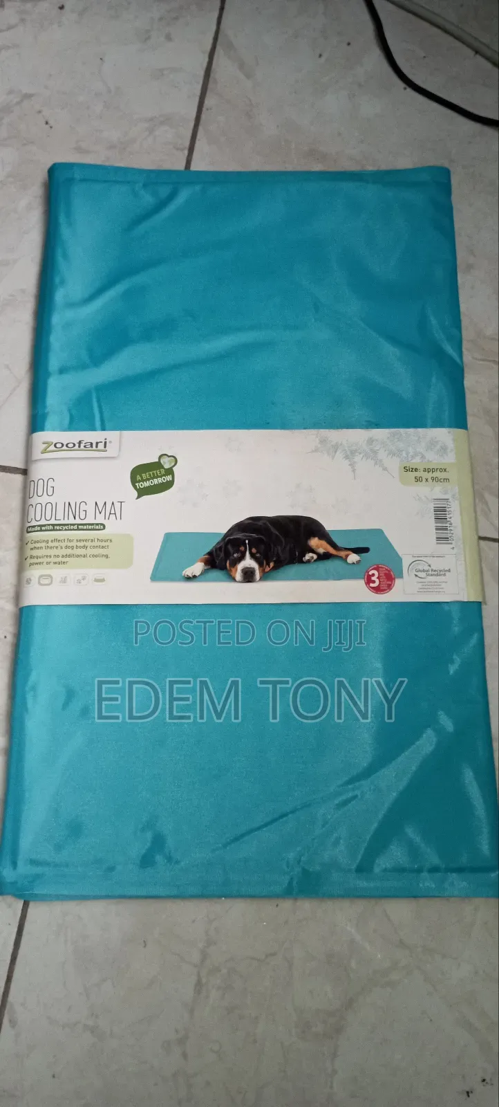Zoofari Dog Cooling Mat Designed to Keep Pets Comfortable