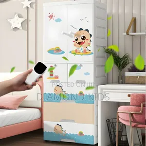 Baby Portable Plastic Wardrobe