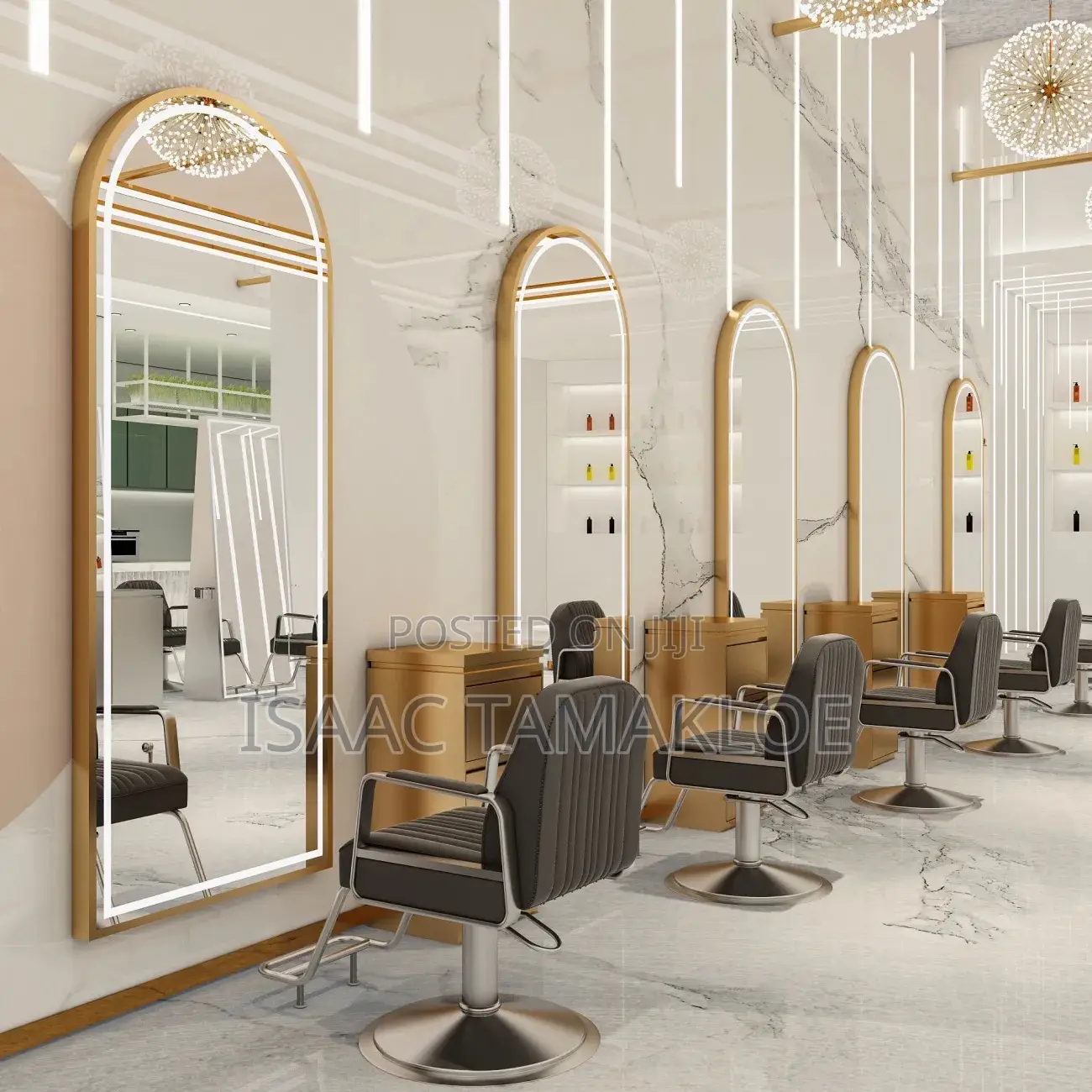 Saloon/Barbering Led Mirror