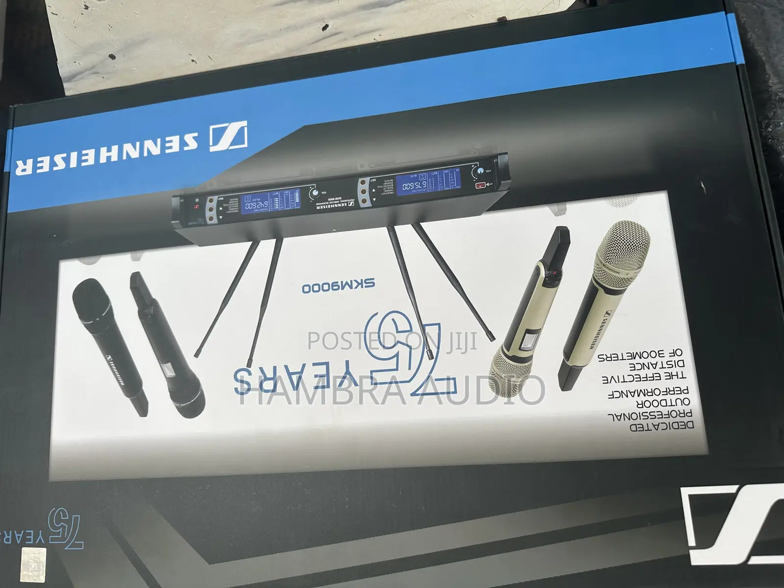 Sennheiser 2 in 1 Wireless Mic Skm9000