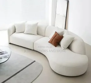 Sofa (Curved Sectional Sofa)